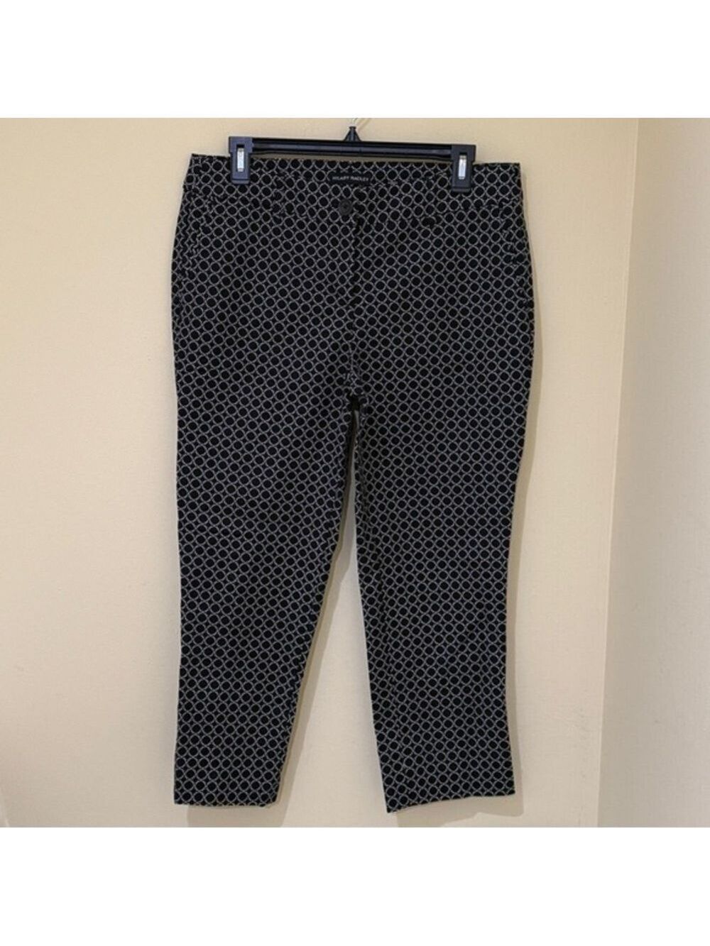 Hilary Radley Women's Stretch Slim Leg Cropped Pants Classic business Work pants